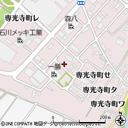 石川県金沢市専光寺町そ周辺の地図