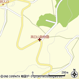 茶臼山動物園周辺の地図