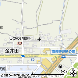 長野県長野市金井田101-5周辺の地図