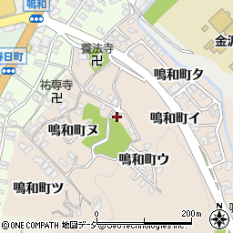 石川県金沢市鳴和町ウ106周辺の地図