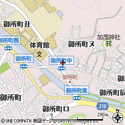 石川県金沢市御所町リ1周辺の地図