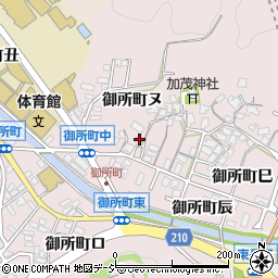 石川県金沢市御所町リ22周辺の地図