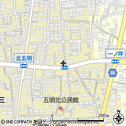 長野県長野市篠ノ井布施五明115周辺の地図