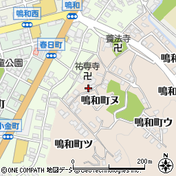 石川県金沢市鳴和町ヌ97周辺の地図