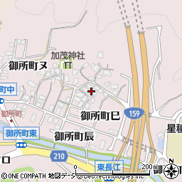 石川県金沢市御所町リ119周辺の地図