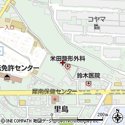 長野県長野市川中島町原935周辺の地図