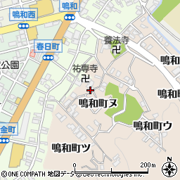 石川県金沢市鳴和町ヌ103周辺の地図