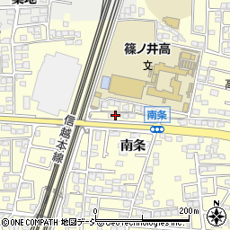 長野県長野市篠ノ井布施高田1113周辺の地図