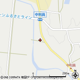 茨城県常陸太田市中利員町1635-2周辺の地図