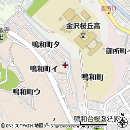 石川県金沢市鳴和町タ221周辺の地図