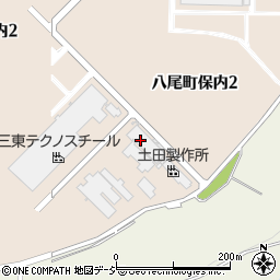 浜田食品工業株式会社　富山第二工場周辺の地図