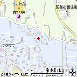 栃木県宇都宮市宝木町1丁目282周辺の地図
