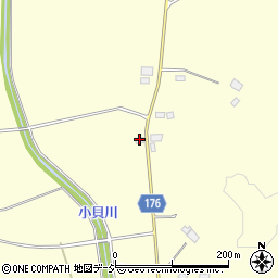 栃木県芳賀郡市貝町杉山398周辺の地図