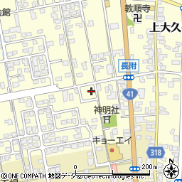 富山県富山市長附144周辺の地図