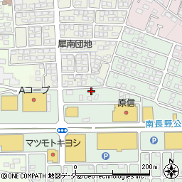 長野県長野市篠ノ井杵淵454周辺の地図