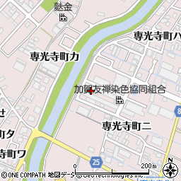 石川県金沢市専光寺町ニ182周辺の地図