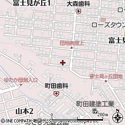 栃木県宇都宮市富士見が丘1丁目3-13周辺の地図