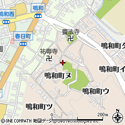 石川県金沢市鳴和町ヌ108周辺の地図
