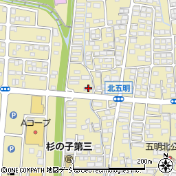 長野県長野市篠ノ井布施五明496周辺の地図