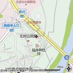 長野県長野市篠ノ井杵淵13周辺の地図