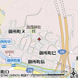 石川県金沢市御所町リ106周辺の地図