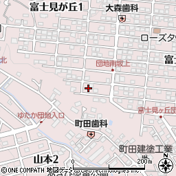 栃木県宇都宮市富士見が丘1丁目3周辺の地図