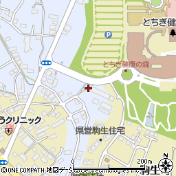 栃木県宇都宮市宝木町2丁目857周辺の地図