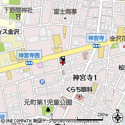 株式会社三谷サービスエンジン　東大通給油所周辺の地図