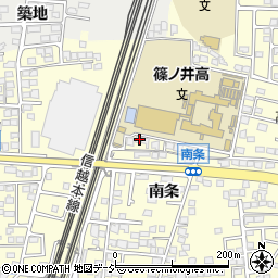 長野県長野市篠ノ井布施高田南条1165周辺の地図