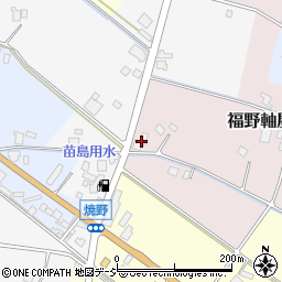 農産物加工研修展示施設周辺の地図