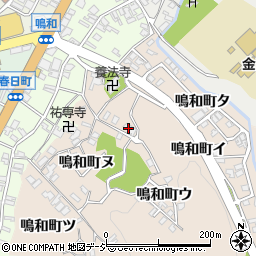 石川県金沢市鳴和町ヌ120周辺の地図