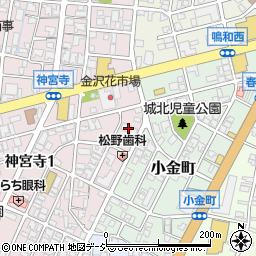 創価学会金沢会館周辺の地図