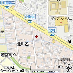 石川県金沢市北町乙14周辺の地図