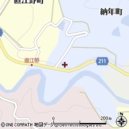 石川県金沢市納年町イ周辺の地図
