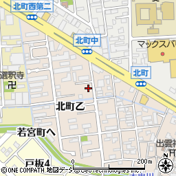 石川県金沢市北町乙26周辺の地図