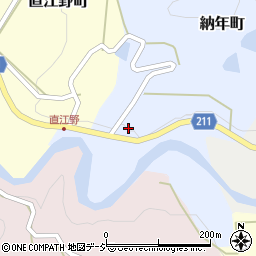石川県金沢市納年町（イ）周辺の地図