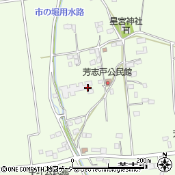 芳志戸小学校周辺の地図