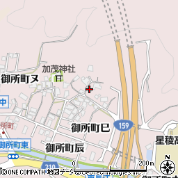 石川県金沢市御所町リ152周辺の地図