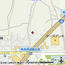 株式会社東京インテリア家具　長野ＤＣ周辺の地図