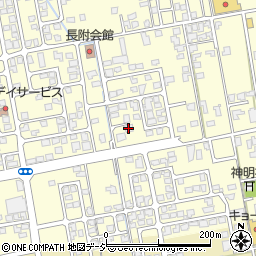 富山県富山市長附349周辺の地図