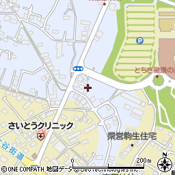 栃木県宇都宮市宝木町2丁目847-5周辺の地図