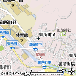 石川県金沢市御所町（ヌ）周辺の地図