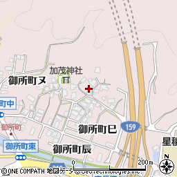 石川県金沢市御所町リ172周辺の地図
