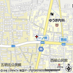 長野県長野市篠ノ井布施高田1284周辺の地図