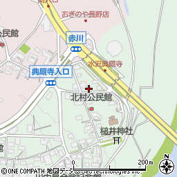 長野県長野市篠ノ井杵淵20-2周辺の地図