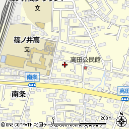 長野県長野市篠ノ井布施高田南条1186周辺の地図