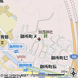 石川県金沢市御所町リ253周辺の地図