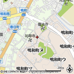 石川県金沢市鳴和町ヌ128周辺の地図