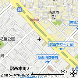 中日新聞北陸本社周辺の地図