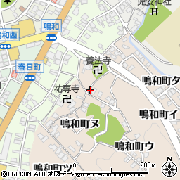 石川県金沢市鳴和町ヌ125-1周辺の地図